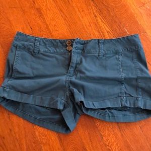 Teal Express Shorts!